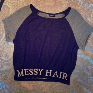 Rue21 Messy Hair Don’t Care T-Shirt